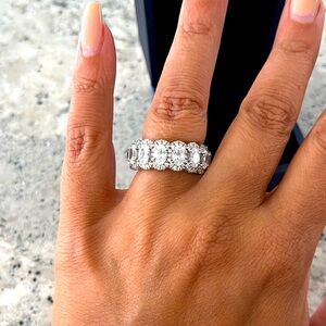 Italo eternity wedding band size 8